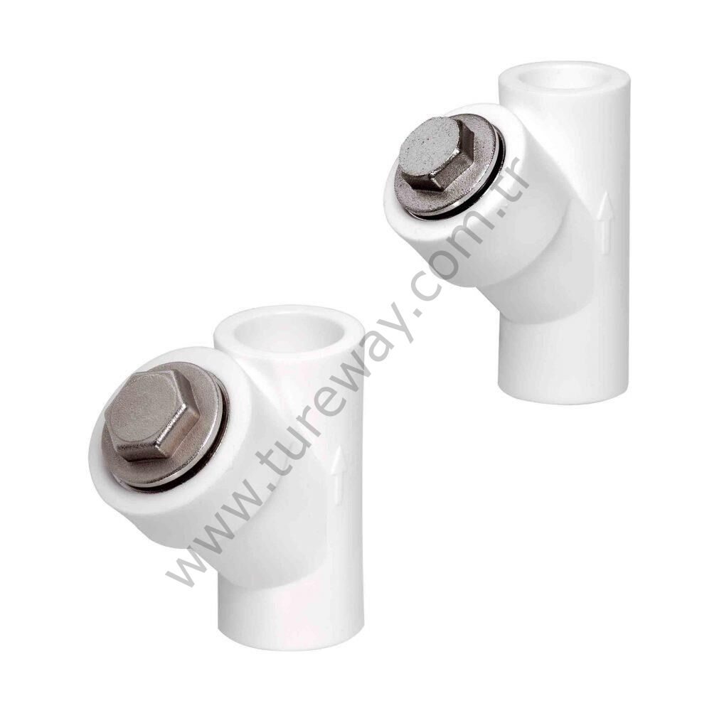 PPRC FİLTRE 20MM İÇ DİŞ (DİŞİ) BEYAZ