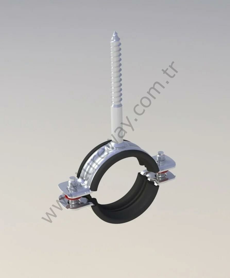 TRİFON VİDALI BORU KELEPÇESİ(1/8 İNÇ)
