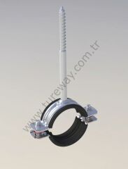 UZUN TRİFON VİDALI LASTİKLİ  KELEPÇESİ(1/2'' İNÇ)