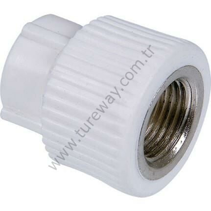 KALDE PPRC DİŞİ NİPEL 25 X 3/4 BEYAZ