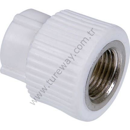 KALDE PPRC DİŞİ NİPEL 20 X 1/2  BEYAZ