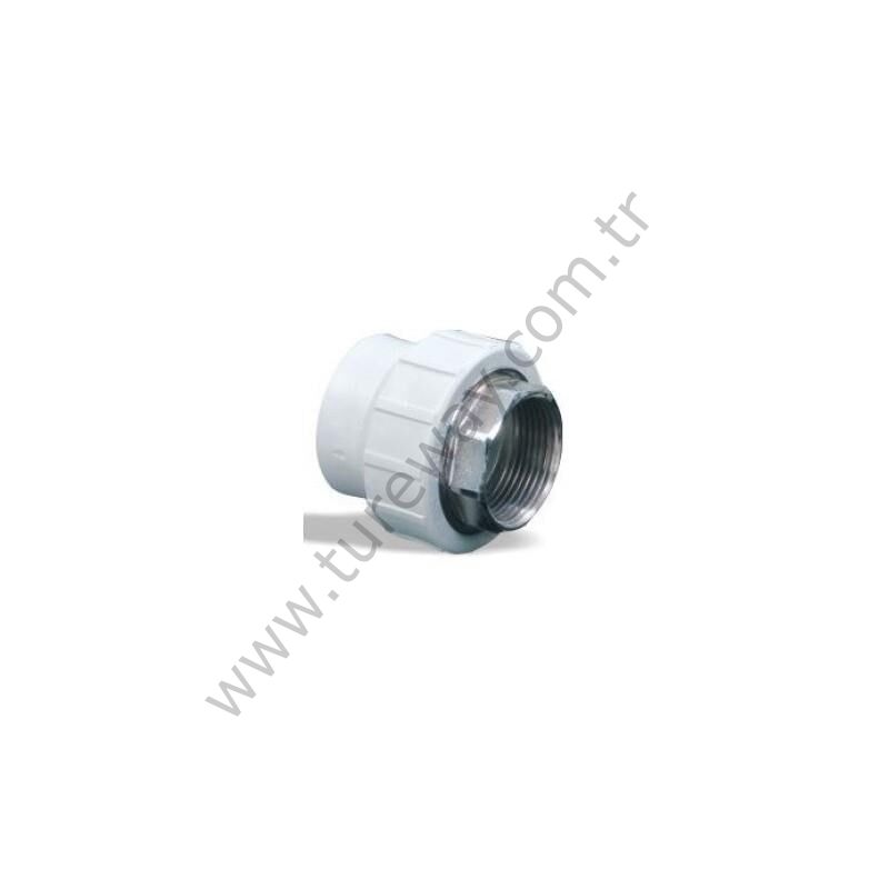 ALTI KÖŞE NİPEL 63X2 DD DİŞİ BEYAZ