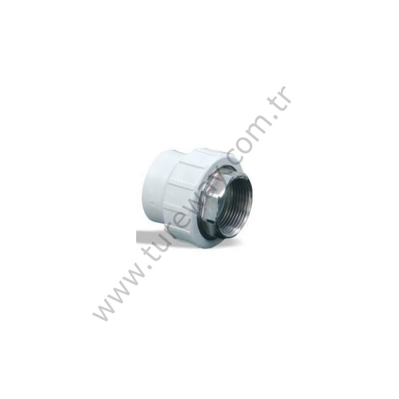 ALTI KÖŞE NİPEL 40X1-1/4 DİŞİ BEYAZ