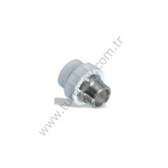 ALTI KÖŞE NİPEL 50X1-1/2 DD ERKEK BEYAZ
