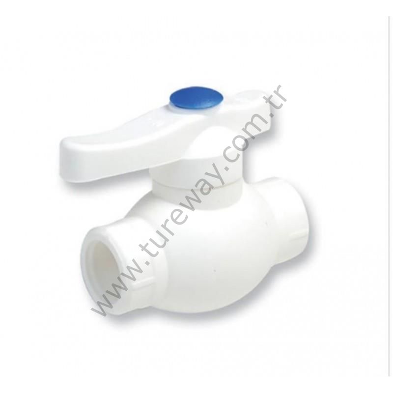 PPRC PLASTİK KÜRESEL VANA 25MM