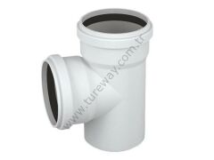 160x160 Kalde 3,2 PVC-U Tek Çatal ( 87° )