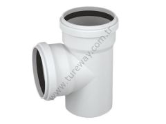 75x50 Kalde 3,2 PVC-U Tek Çatal (87°)