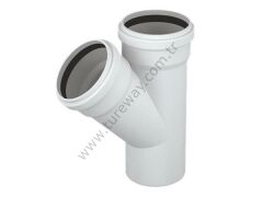 250x200 Kalde 3,2 PVC-U Tek Çatal ( 45° )