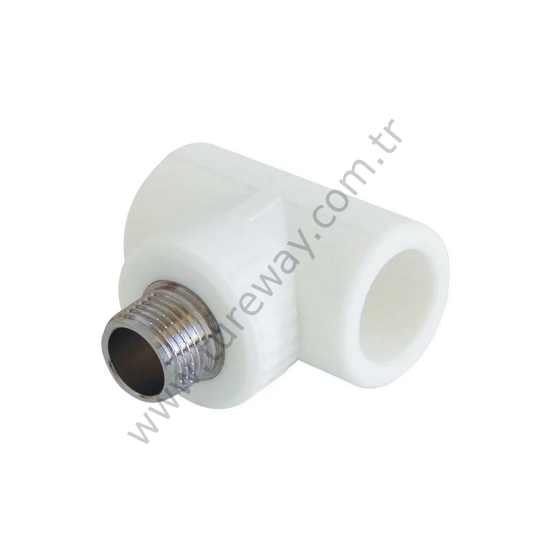 PP Erkek Te Ø32×¾×32 - Kalde Beyaz