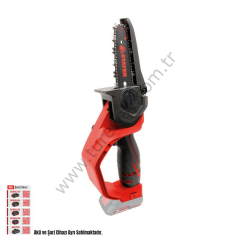 AKÜLÜ ZİNCİRLİ TESTERE 15CM 18V Lİ-İON 2.0AH/6.0AH