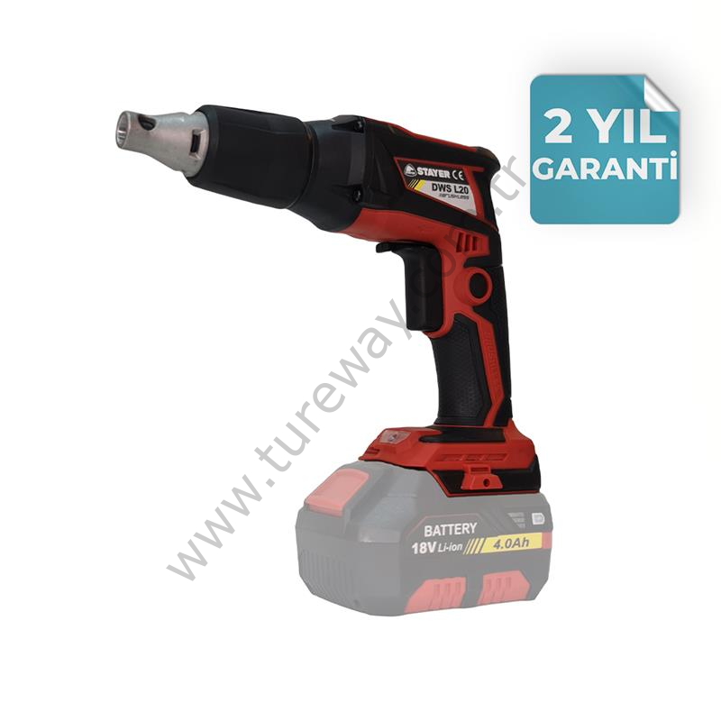 KÖMÜRSÜZ AKÜLÜ ALÇIPAN VİDALAMA 18V Lİ-İON 2.0AH/4.0AH/5.0AH