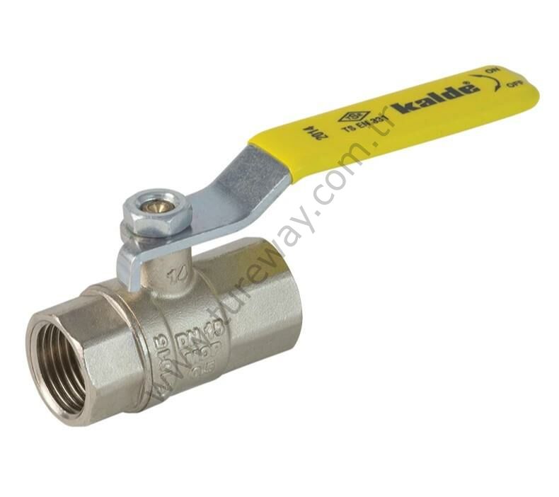 KİLİTLİ DOĞALGAZ VANA 1/2'' TS-EN331
