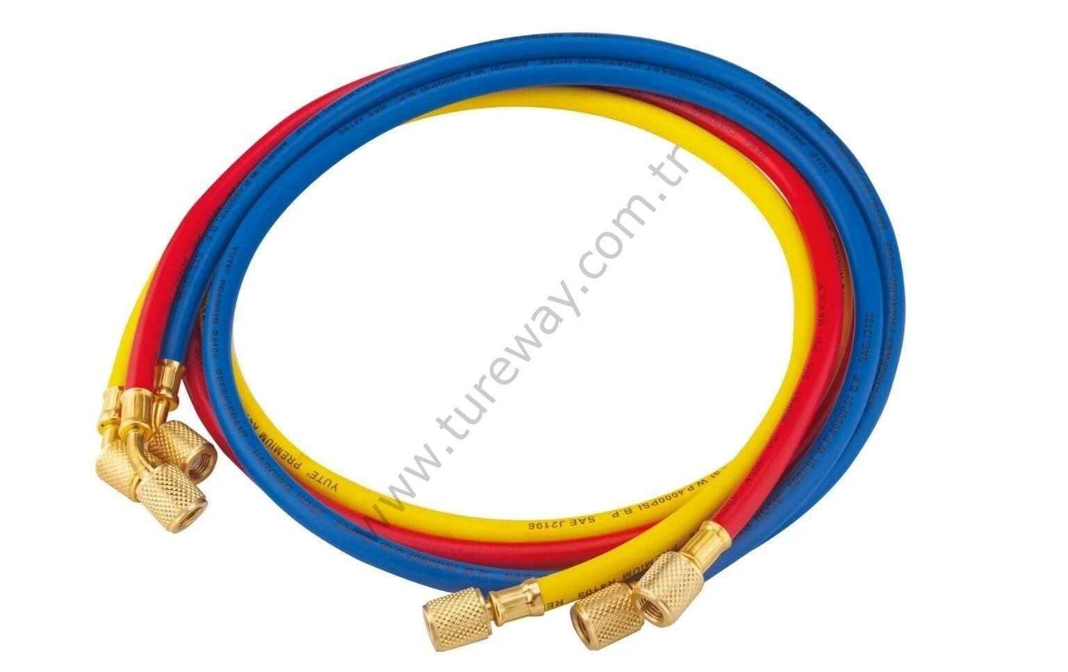 WİPCOOL - MRH-2 - 3'LÜ R22 İÇİN (1/4) ŞARJ HORTUM SETİ. 150CM