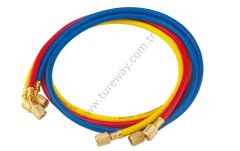 WİPCOOL - MRH-2 - 3'LÜ R22 İÇİN (1/4) ŞARJ HORTUM SETİ. 150CM