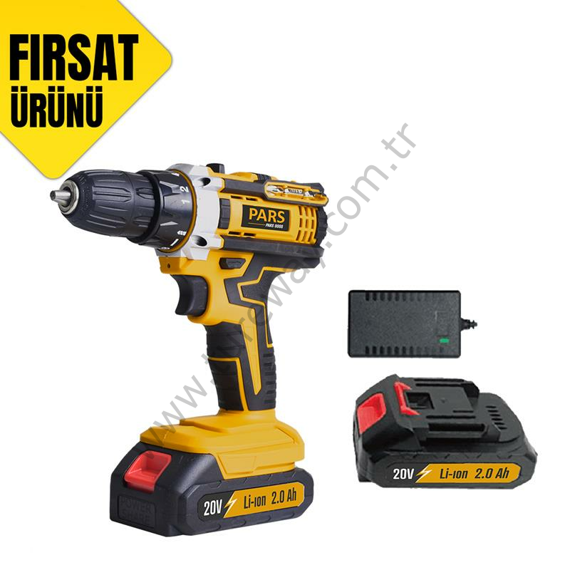 AKÜLÜ VİDALAMA 10MM 20V 2.0AH Lİ-İON AKÜ