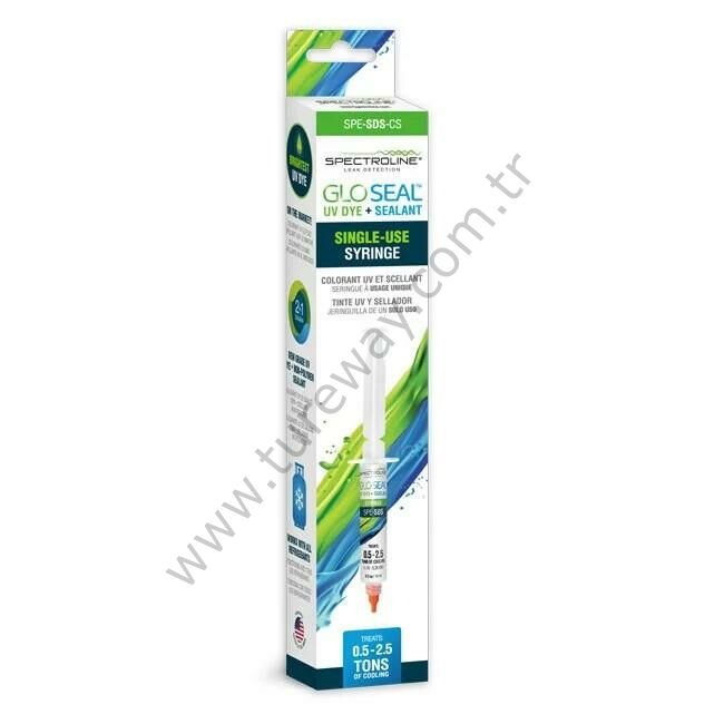SPECTROLİNE - SPE-SDS-CS - KAÇAK BULMA UV BOYA VE TIKAMA İÇİN ŞIRINGA 10ML