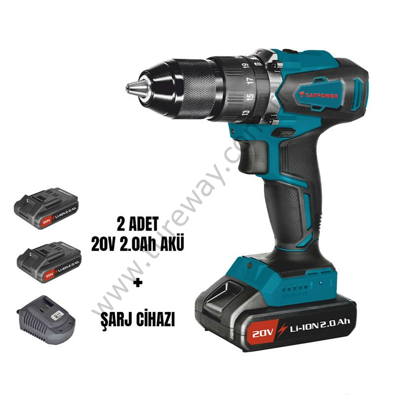 KÖMÜRSÜZ AKÜLÜ DARBELİ VİDALAMA Lİ-İON 2.0AH /4.0AH(KAMPANYA)