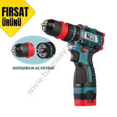 KÖMÜRSÜZ AKÜLÜ VİDALAMA 16V Lİ-İON 2.0AH(KAMPANYA)