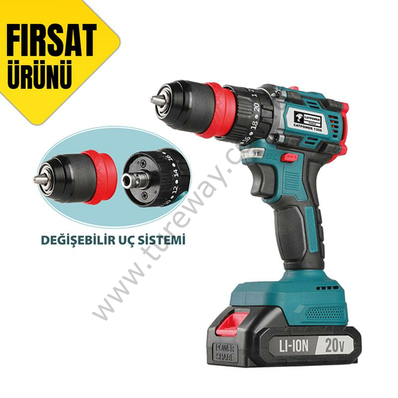 KÖMÜRSÜZ AKÜLÜ VİDALAMA 20V Lİ-İON 2.0AH