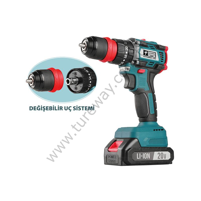 KÖMÜRSÜZ AKÜLÜ VİDALAMA 20V Lİ-İON 2.0AH