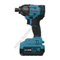 AKÜLÜ TORKLU VİDALAMA Lİ-İON (MAKİNE) KÖMÜRSÜZ 20V +(4.0 AH AKÜ)+(HIZLI ŞARJ CİHAZI)
