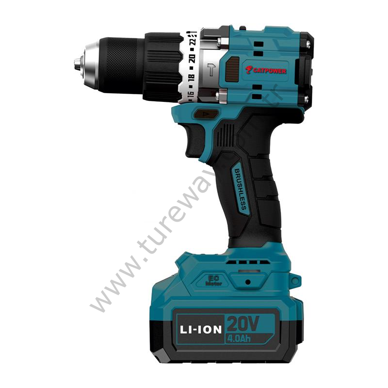 AKÜLÜ DARBELİ VİDALAMA Lİ-İON 100NM (MAKİNE) KÖMÜRSÜZ 13 MM +  (4.0AK AKÜ)+(HIZLI ŞARJ ALETİ)