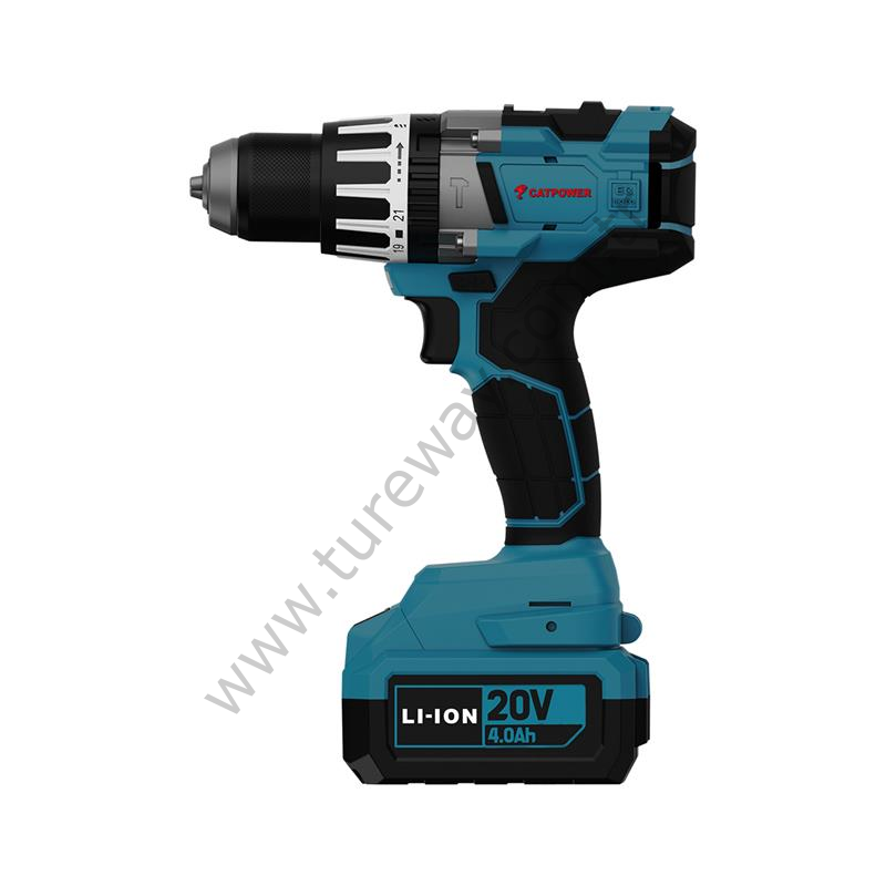 AKÜLÜ DARBELİ VİDALAMA Lİ-İON 120NM (MAKİNE) KÖMÜRSÜZ 13 MM +(4.0 AH AKÜ)+(HIZLI ŞARJ CİHAZI)