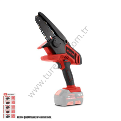 AKÜLÜ ZİNCİRLİ TESTERE 10CM 18V Lİ-İON 2.0AH/6.0AH