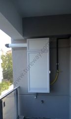 KOMBİ DOLABI 130x45x36 DEMONTE