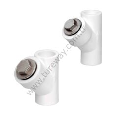 PPRC FİLTRE 25MM İÇ DİŞ (DİŞİ) BEYAZ